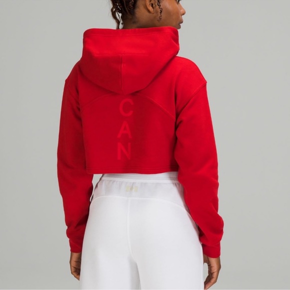 Lululemon Team Canada All Yours Cropped Hoodie - Picture 2 of 6